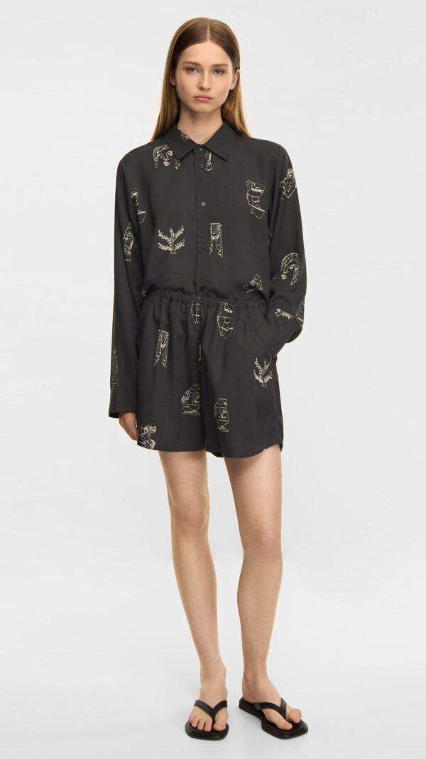 Alira AOP night grey